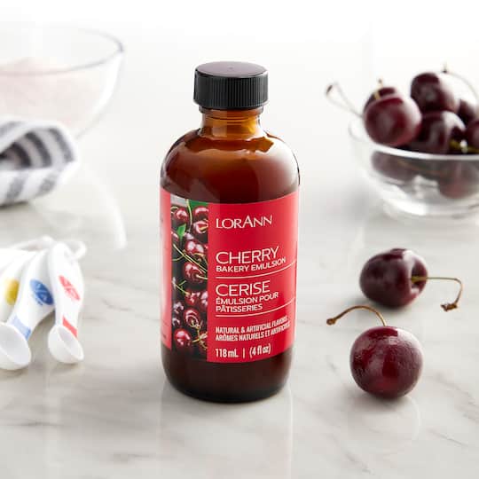 12 Pack: LorAnn Cherry Bakery Emulsion, 4oz.